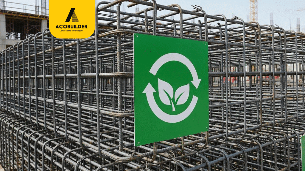 Redução do impacto ambiental com o aço sob medida