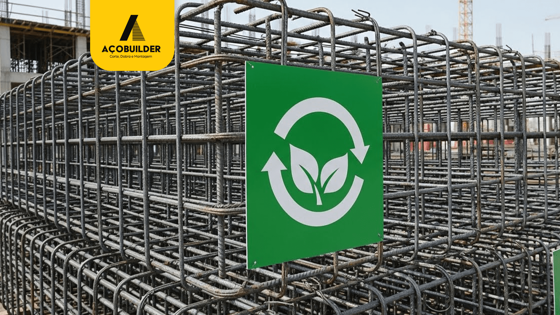 Redução do impacto ambiental com o aço sob medida